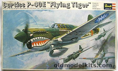 Revell 1/32 Curtiss P-40E Flying Tiger, H283 plastic model kit